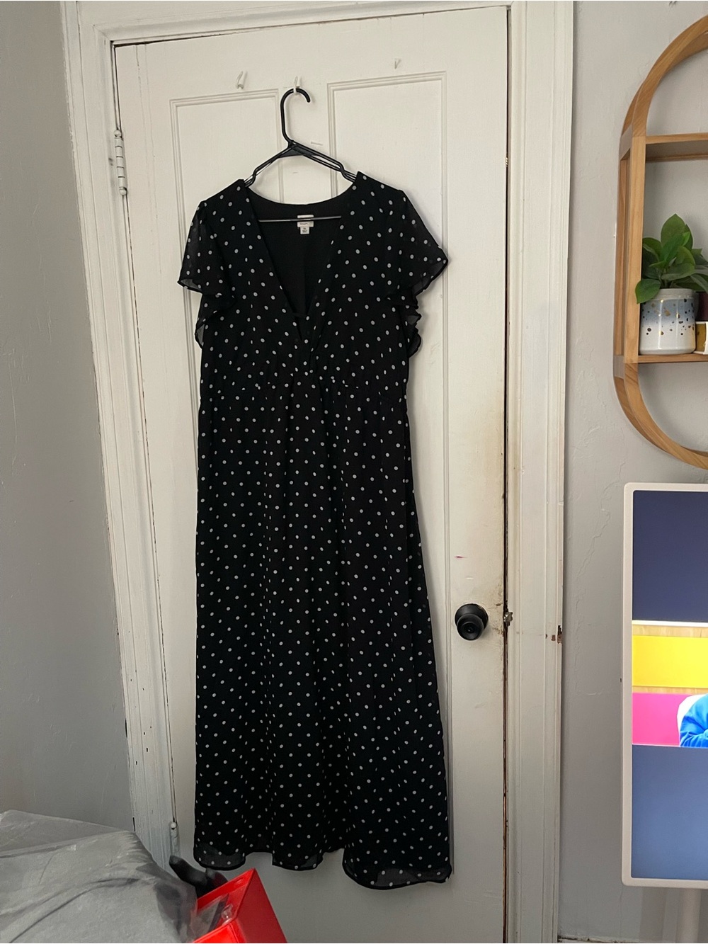 Polls dot Dress bundle v neck polka dot spaghetti strap dress
